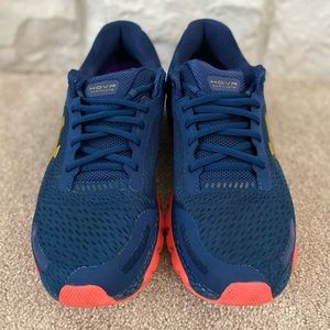 Under Armour HOVR Infinite 2 Blackout Navy Purple Shoes Men’s Size 11